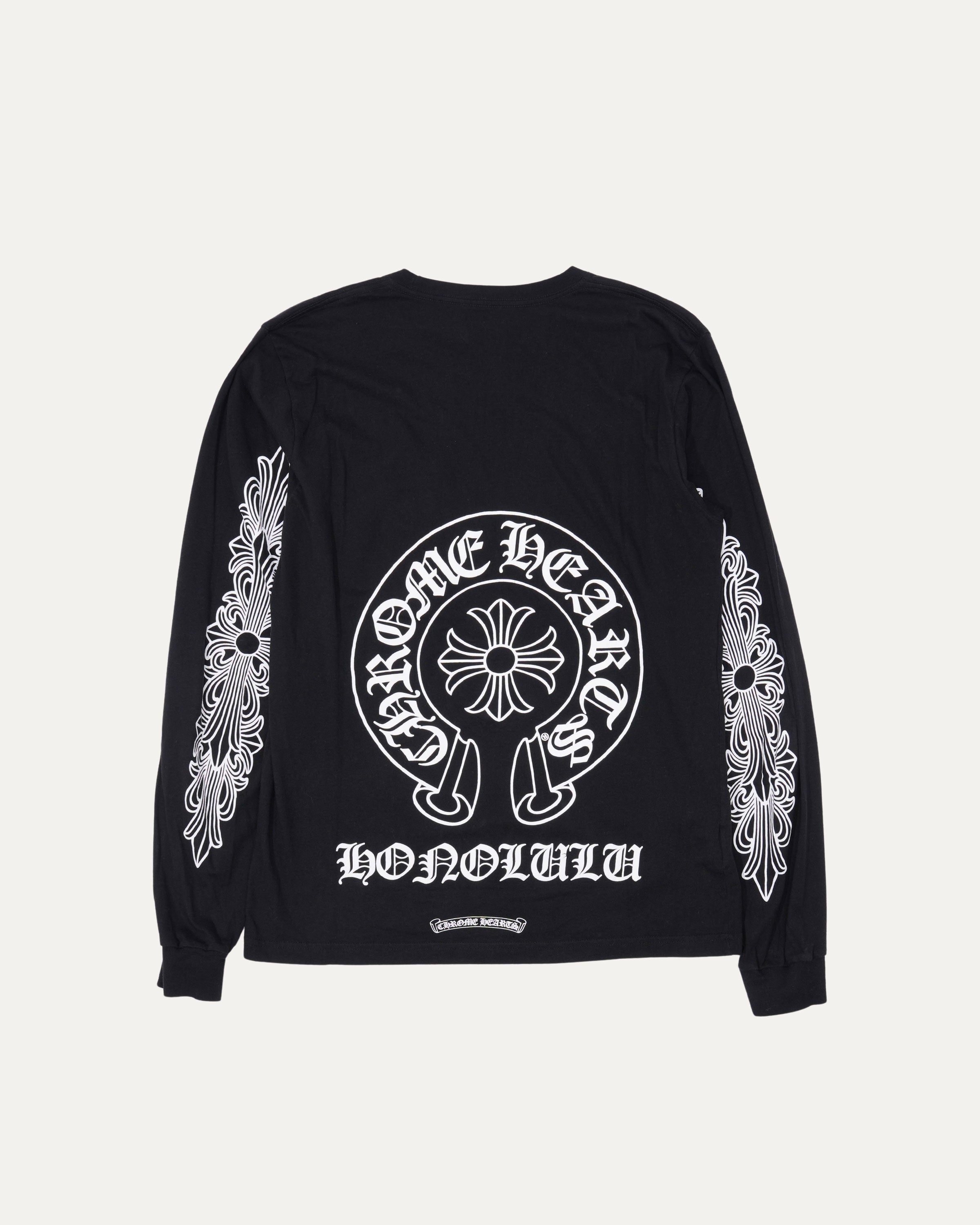 Honolulu Horseshoe Logo Long Sleeve T-Shirt