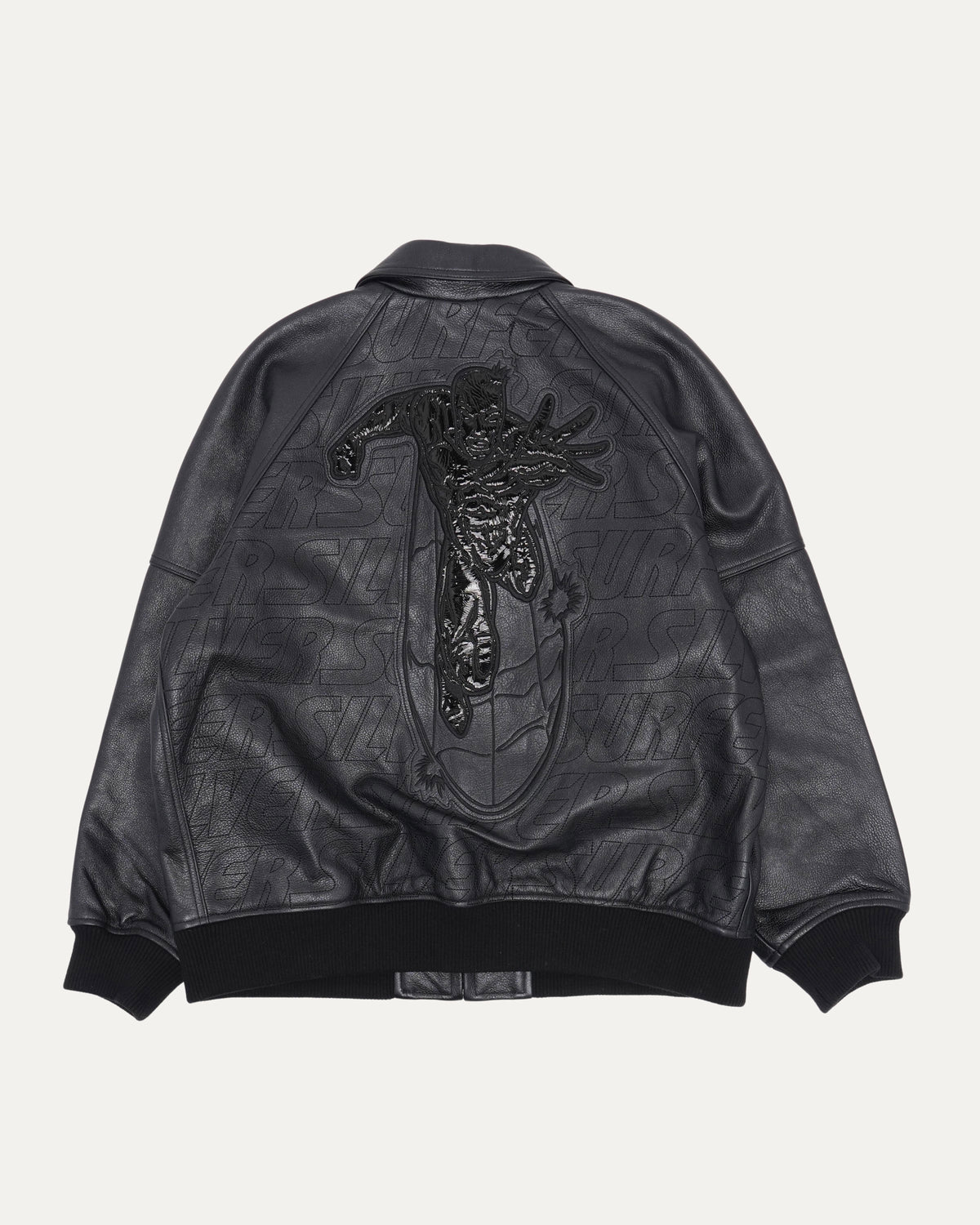Silver Surfer Leather Jacket