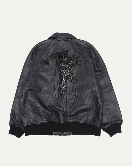 Silver Surfer Leather Jacket