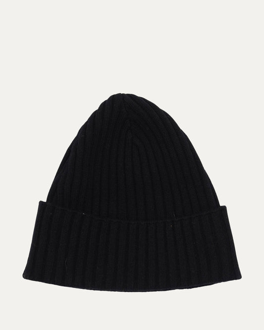 Cashmere Plus Cross Patch Beanie