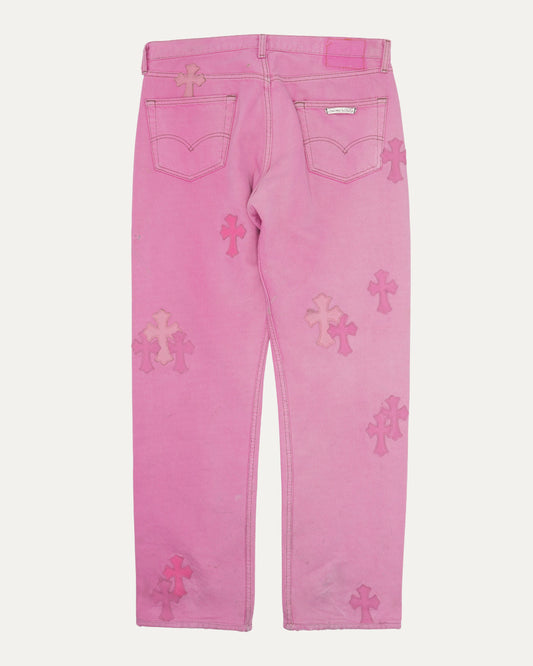 Sex Records Levi's 501 Cross Patch Jeans
