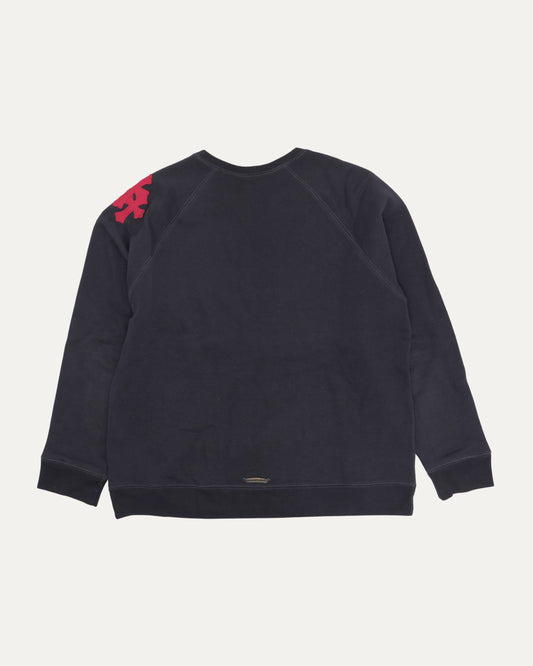 Paper Jam Cross Patch Crewneck Sweatshirt