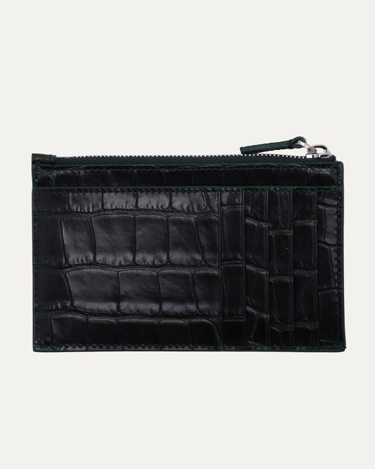 Crocodile Embossed Large Cash Wallet