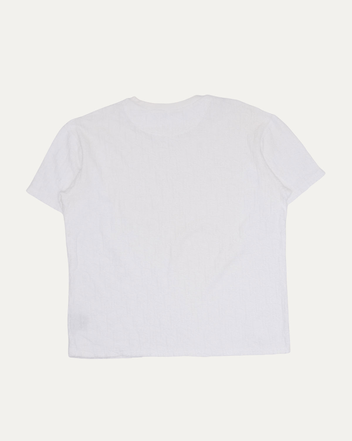 Oblique Terry Cloth T-Shirt