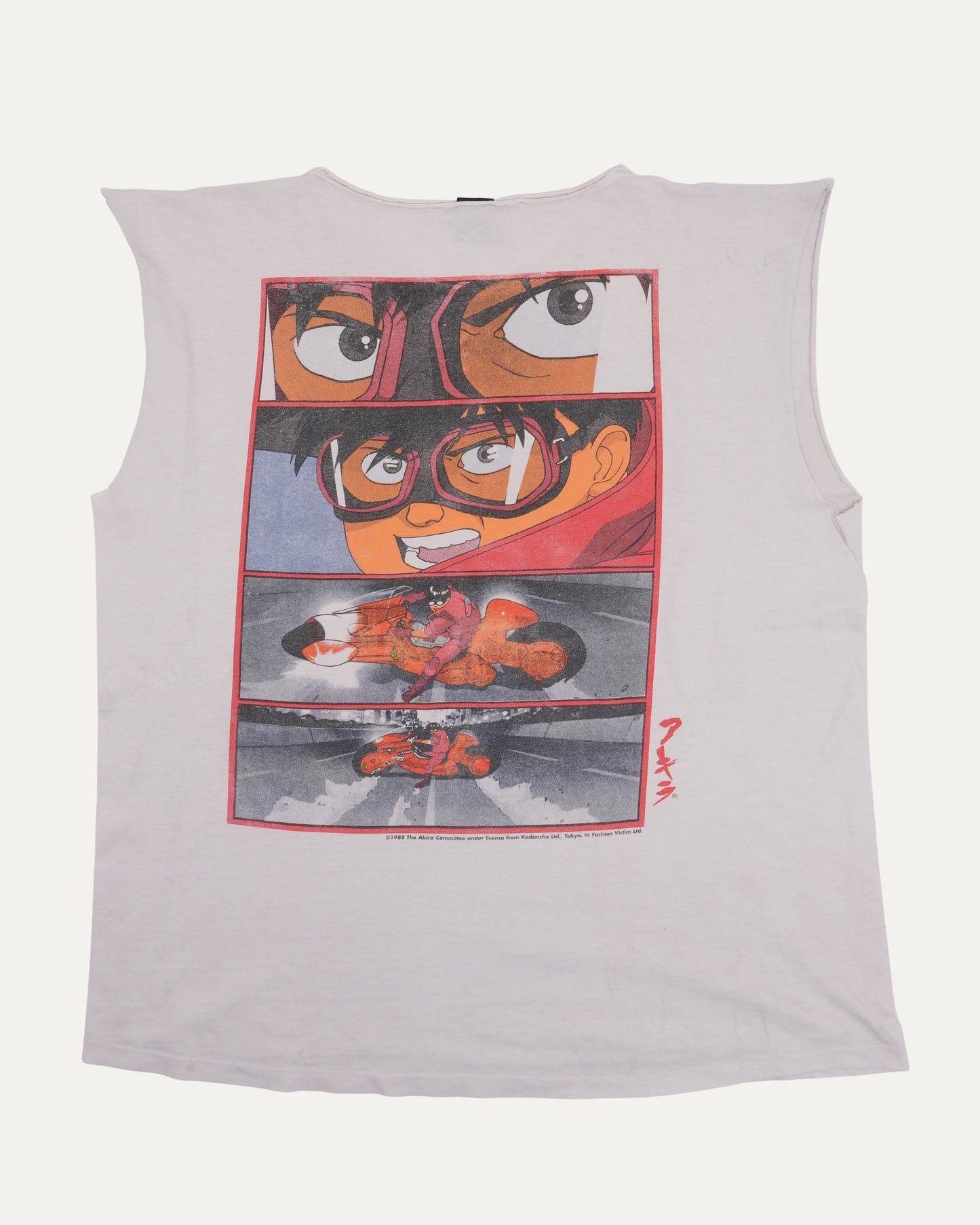 Akira 1988 Cut Off T-Shirt