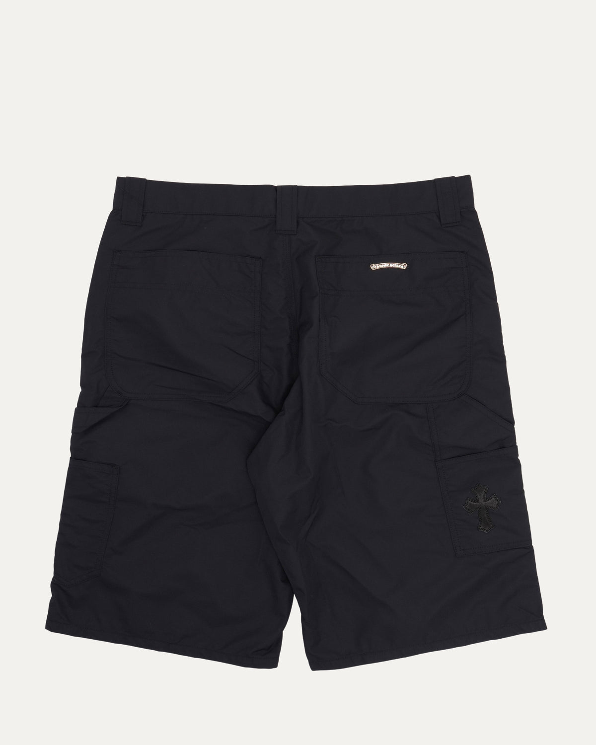 Nylon Leather Double Knee Carpenter Shorts