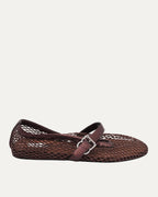 Mesh Mary Jane Flats
