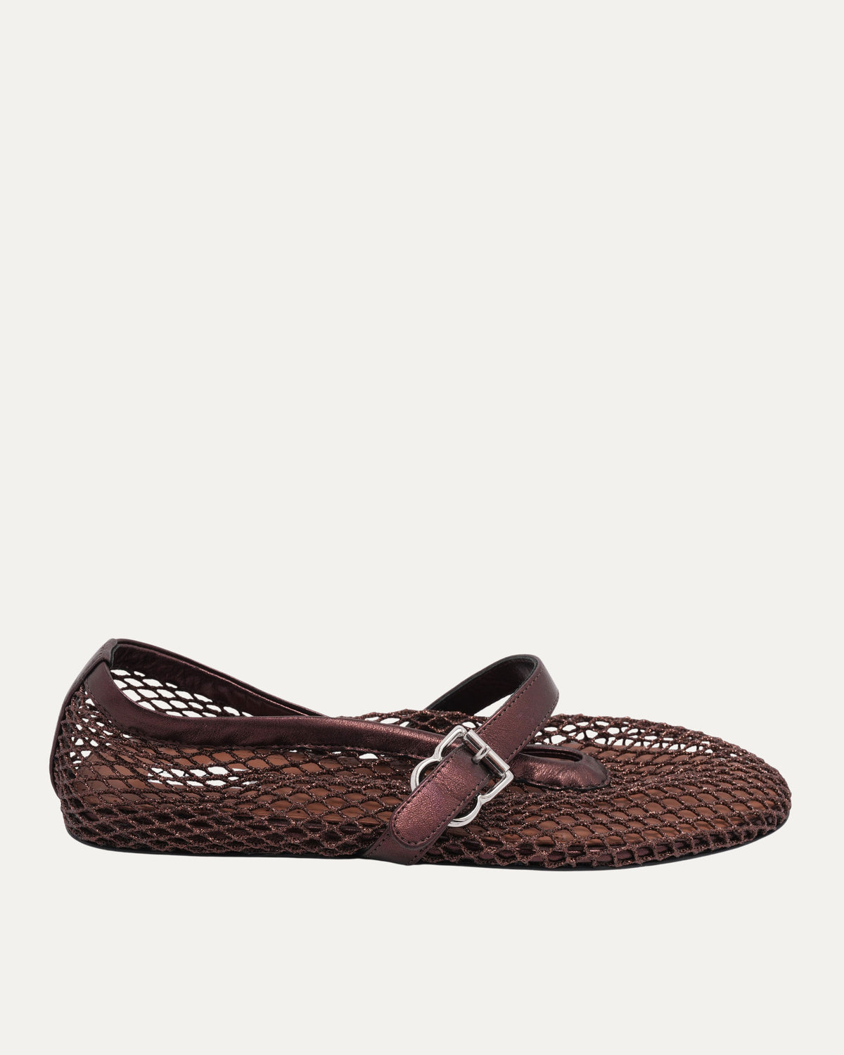 Mesh Mary Jane Flats