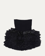 FW 1991 Ruffled Lace Skirt
