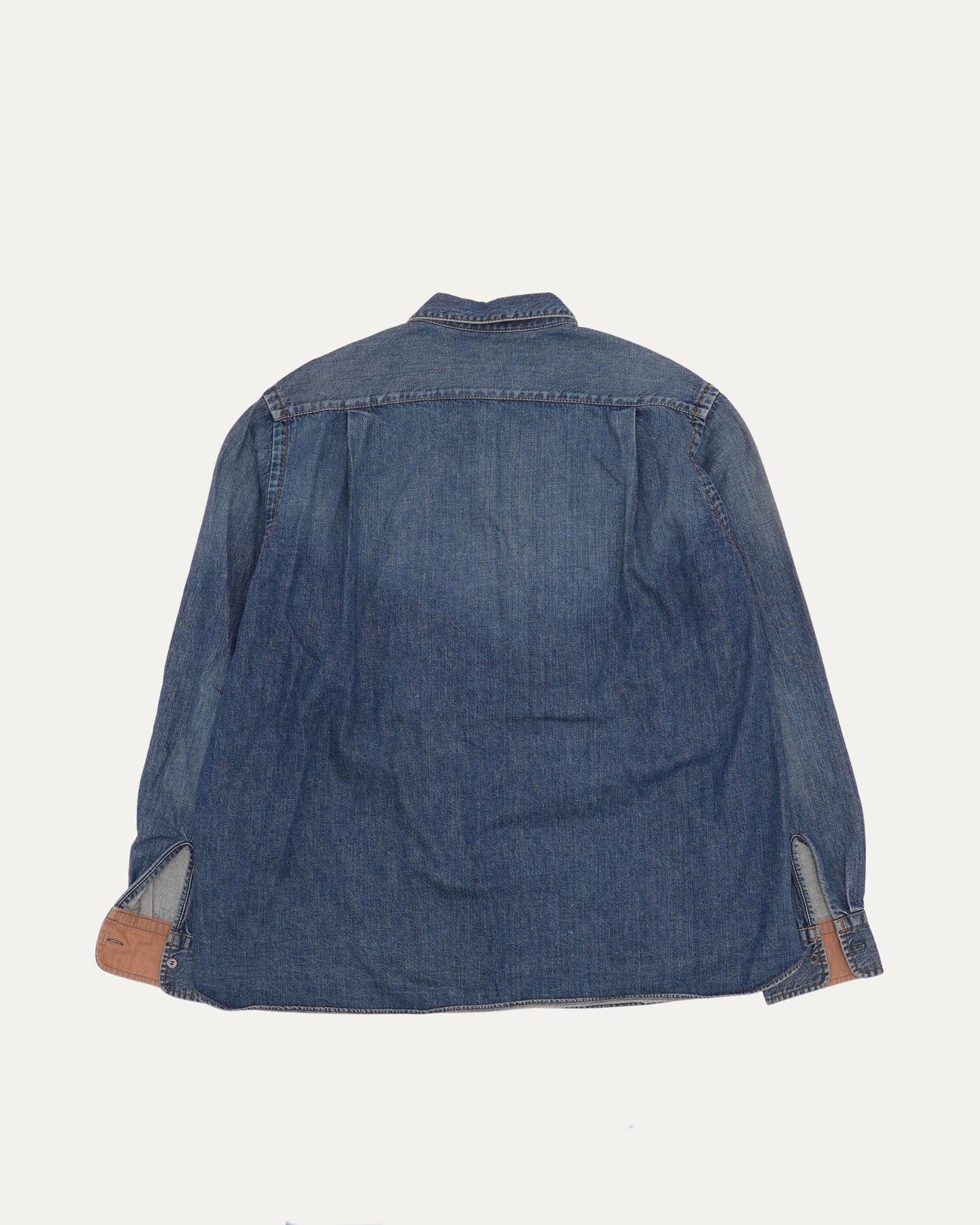 Embellished Denim Shirt