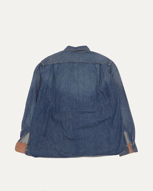 Embellished Denim Shirt