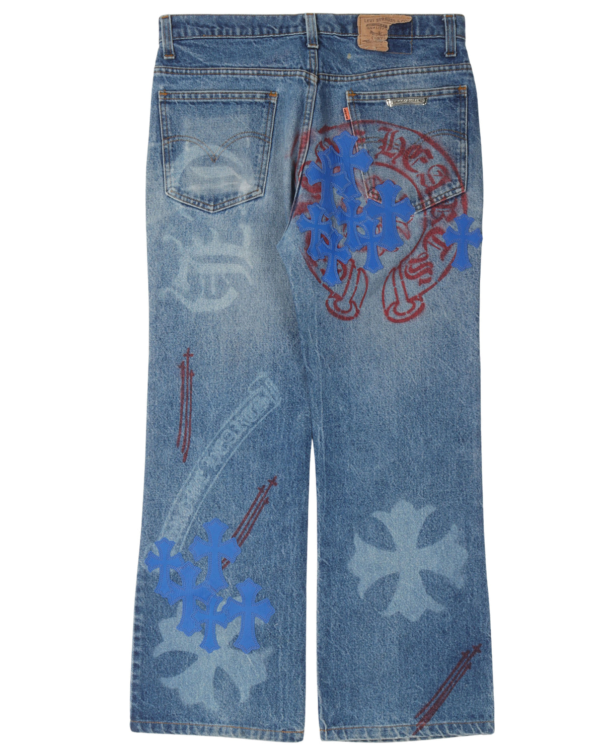 Levi's Stencil Cross Patch Jeans