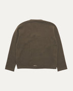 Cashmere Blend Vine Dagger Embroidered Cardigan Sweater