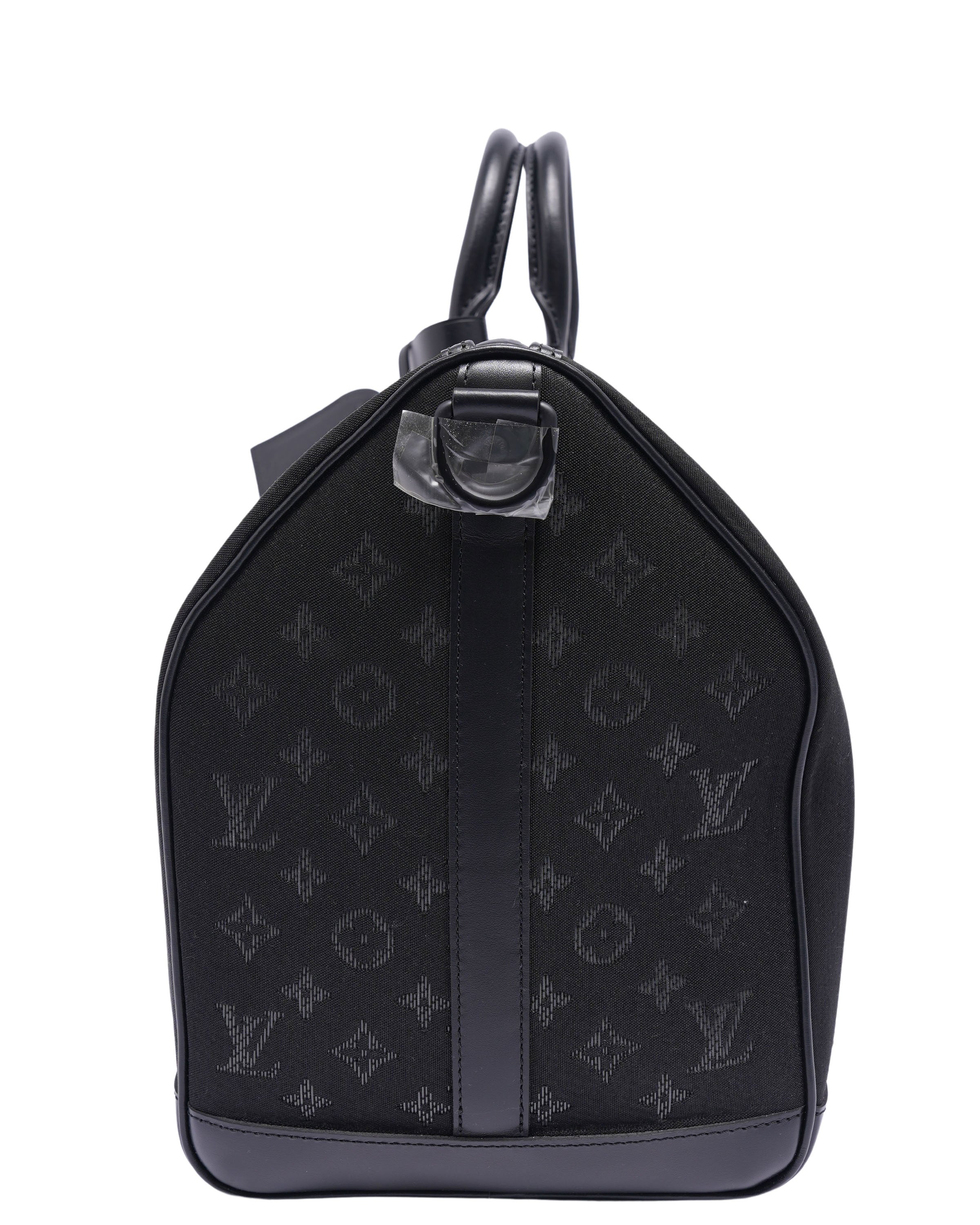 Jacquard Monogram Light Up Keepall Bandouliere 50