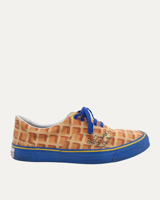 Ice Cream Star Trak Autographed Waffle Sneakers