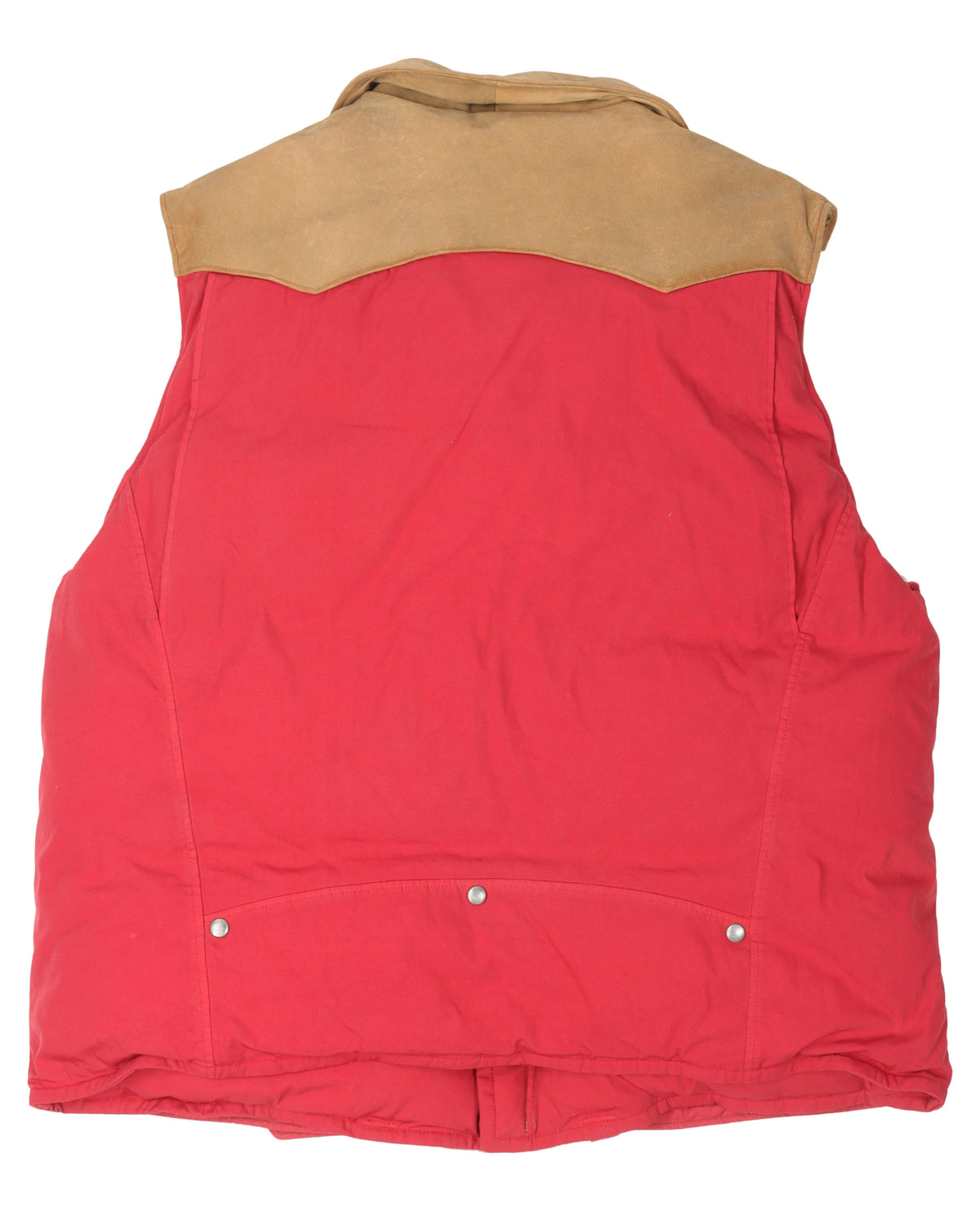 Peerless Angle Zipper Puffer Vest