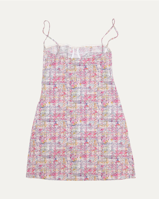Watercolor Balconette Dress