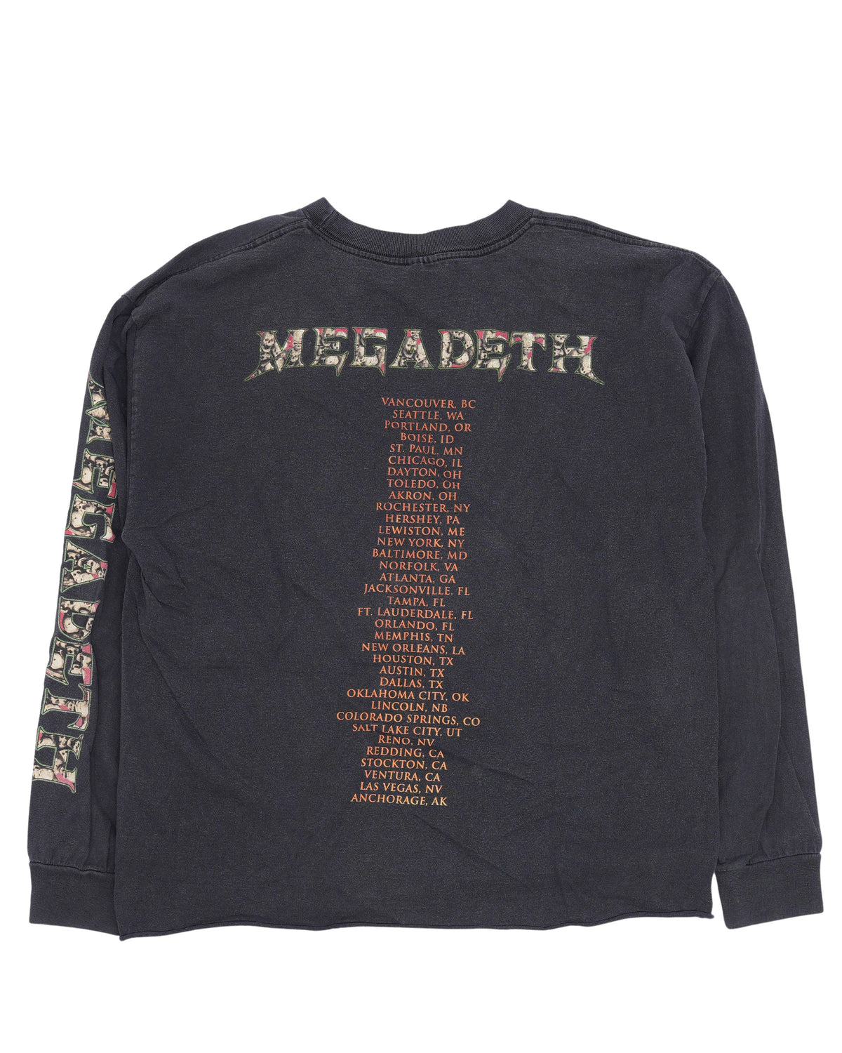 Chopped Megadeath Chaos Comics Long Sleeve T-Shirt