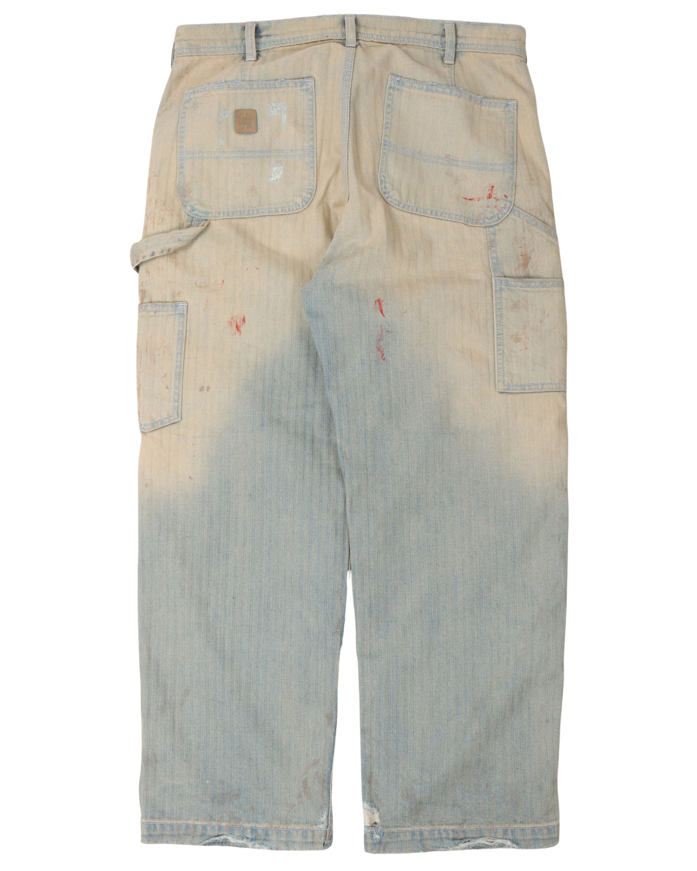 SS23 Blood-Stained Paint Pants
