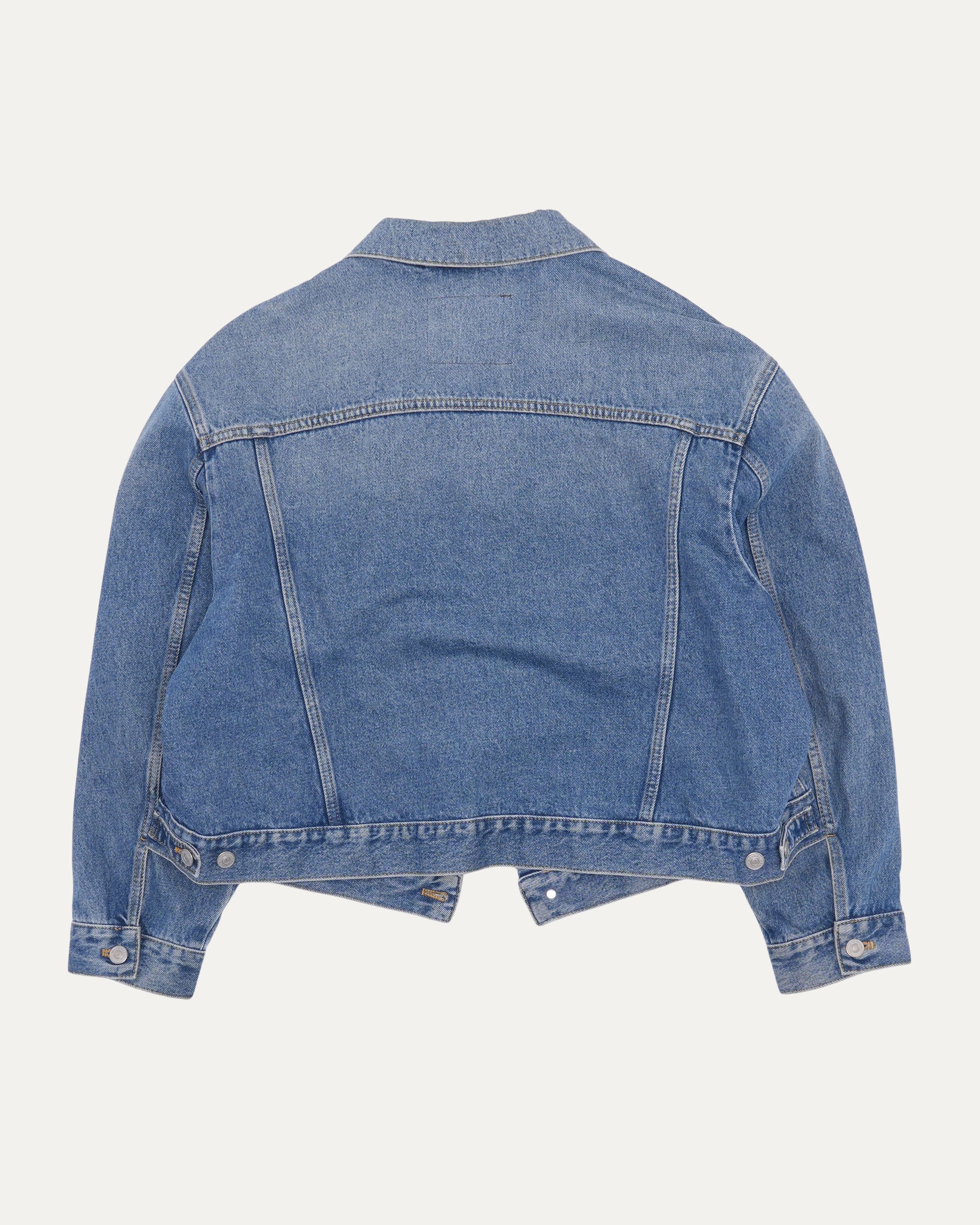 Balenciaga Denim Swing Jacket – Justin Reed
