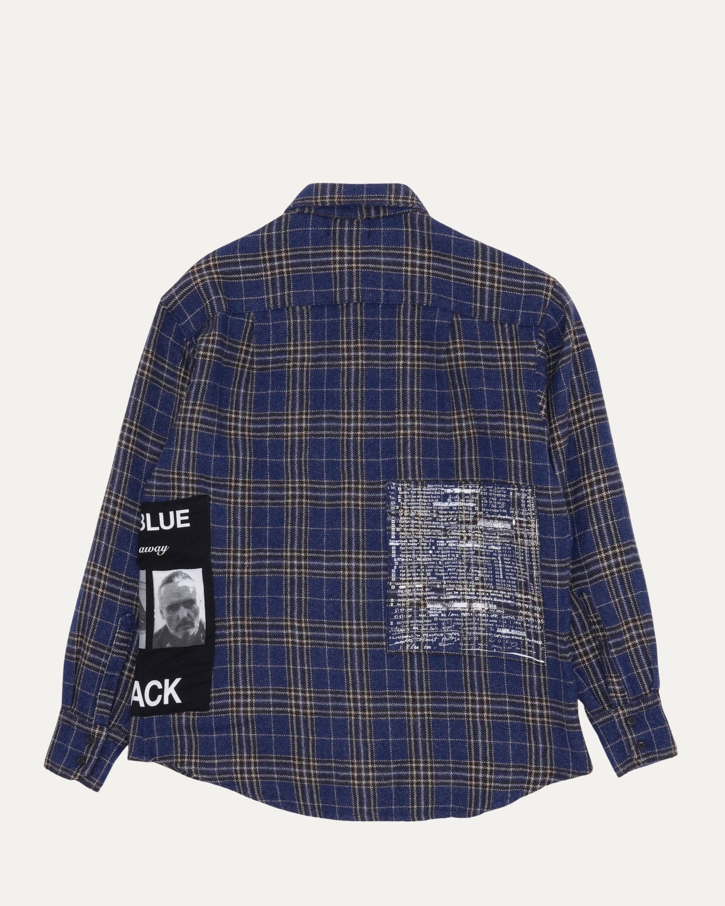 'Into The Black' Flannel Shirt