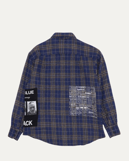 'Into The Black' Flannel Shirt