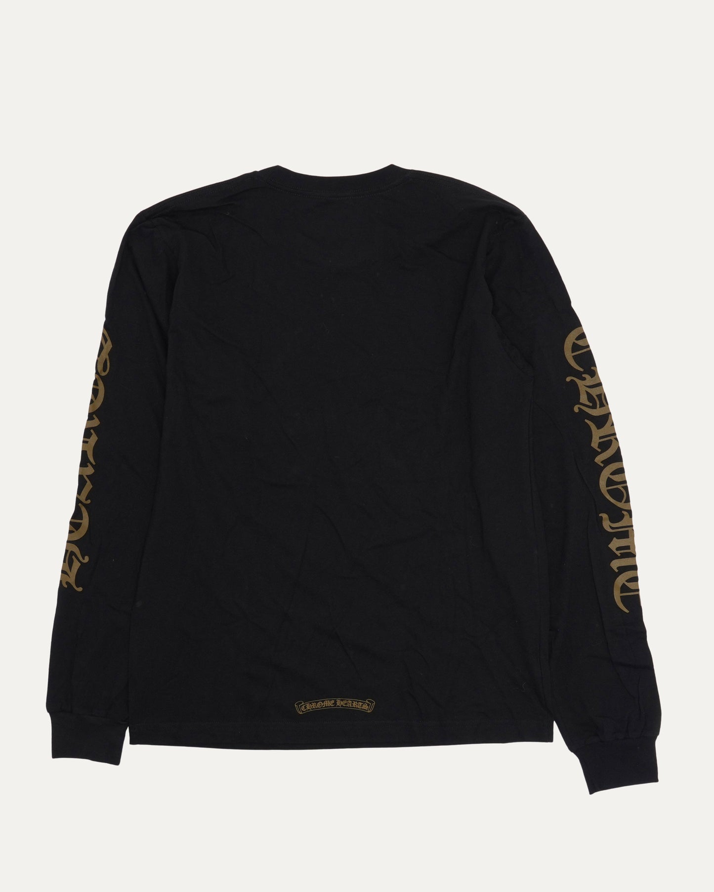 Neck Logo Long Sleeve T-Shirt
