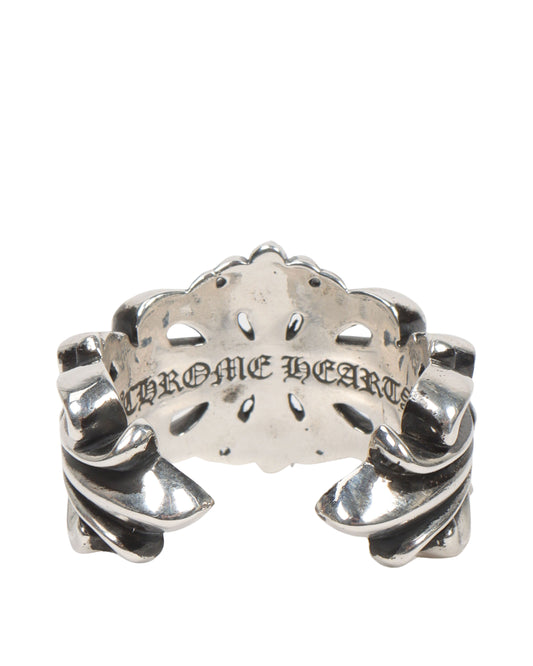 Double Fleur Open Ring