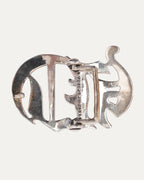 CH Silver Belt Buckle