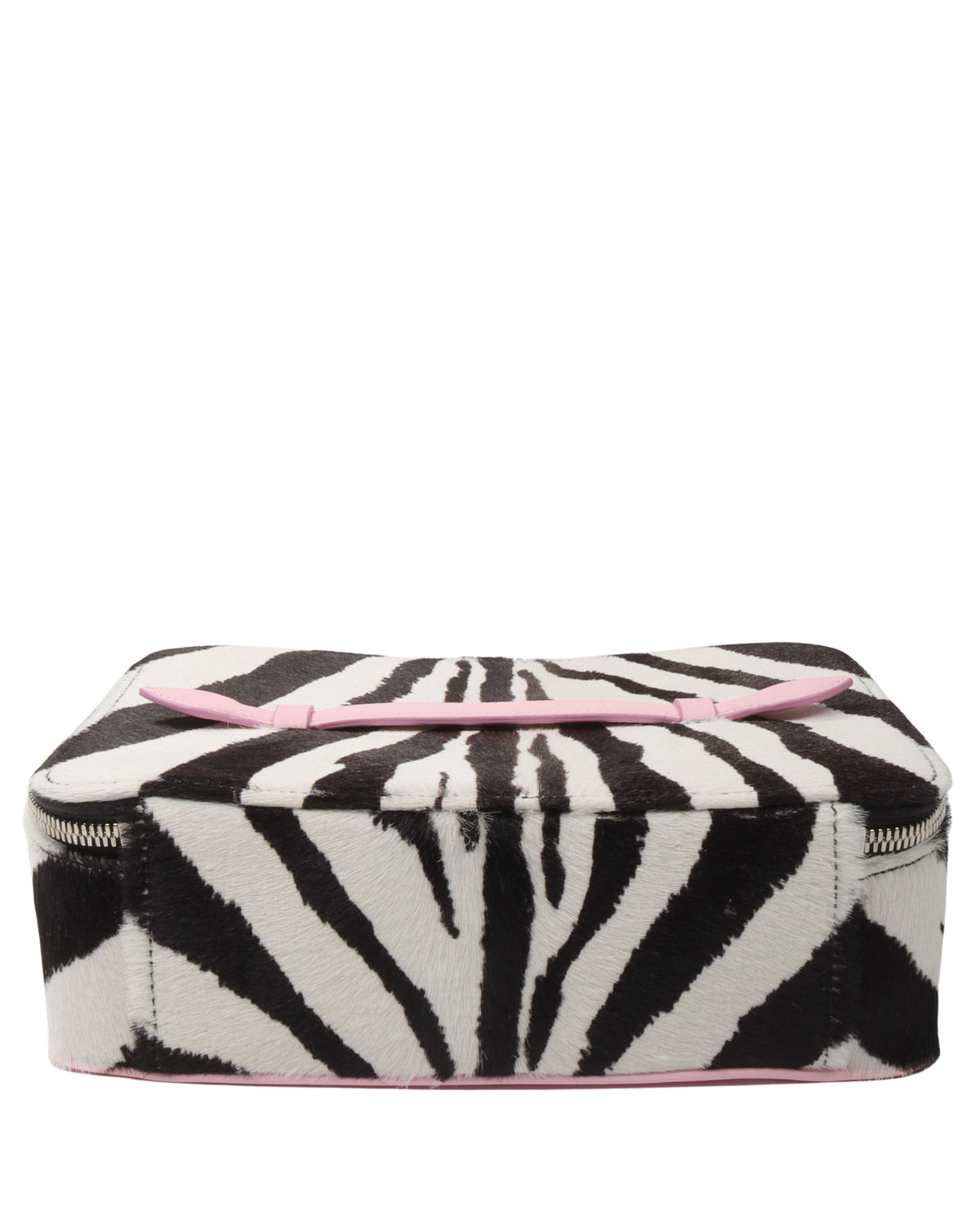 Leather & Pony Hair Jewelry Case