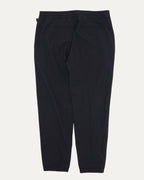 Wool Blend Pleated Drawstring Track Pants