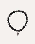 Dagger Onyx Bead Bracelet