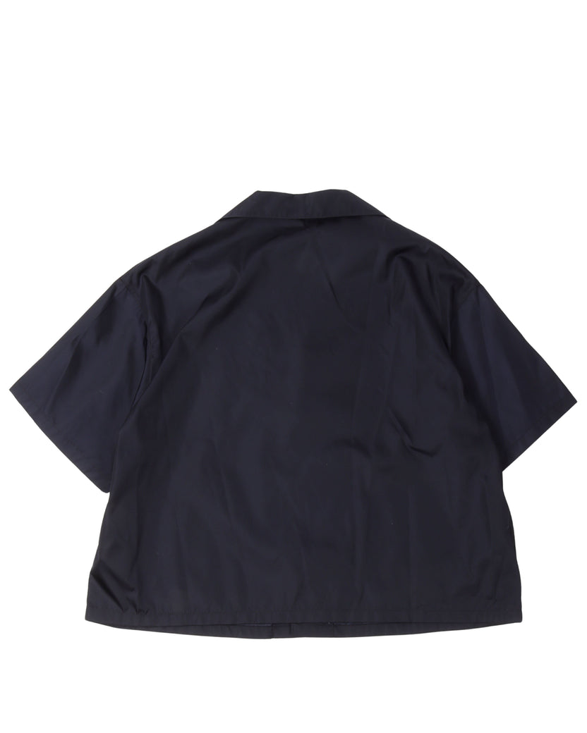Re-Nylon Short Sleeve Bowling Shirt