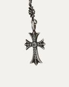 Diamond Tiny E Choke Chain Necklace