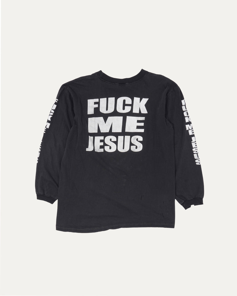 Marduk Fuck Me Jesus Long Sleeve T-Shirt