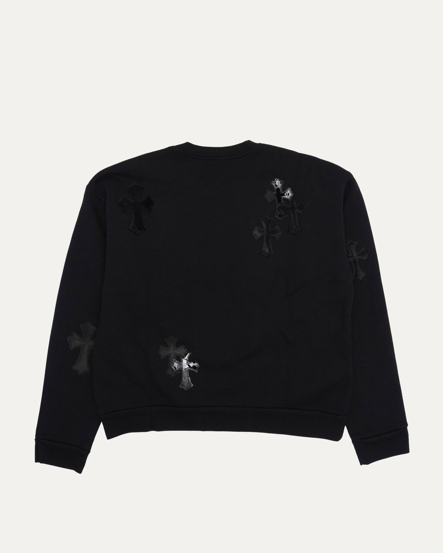 Paper Jam Cross Patch Crewneck Sweatshirt