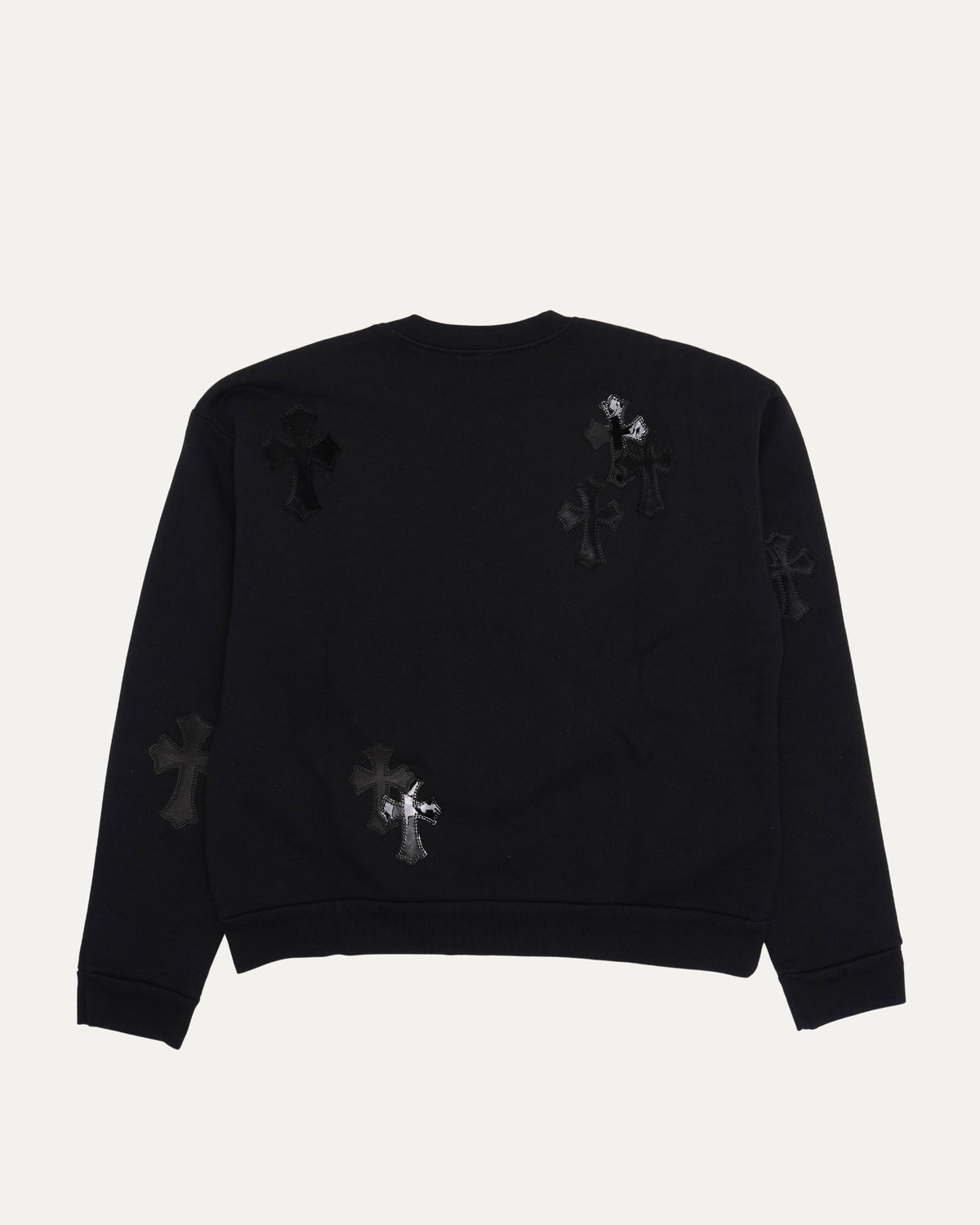 Paper Jam Cross Patch Crewneck Sweatshirt