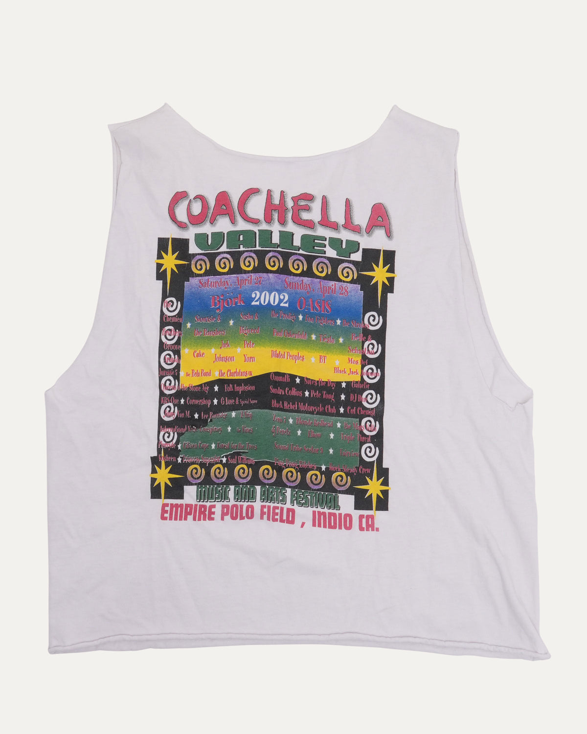 Coachella 2002 Cut Off T-Shirt