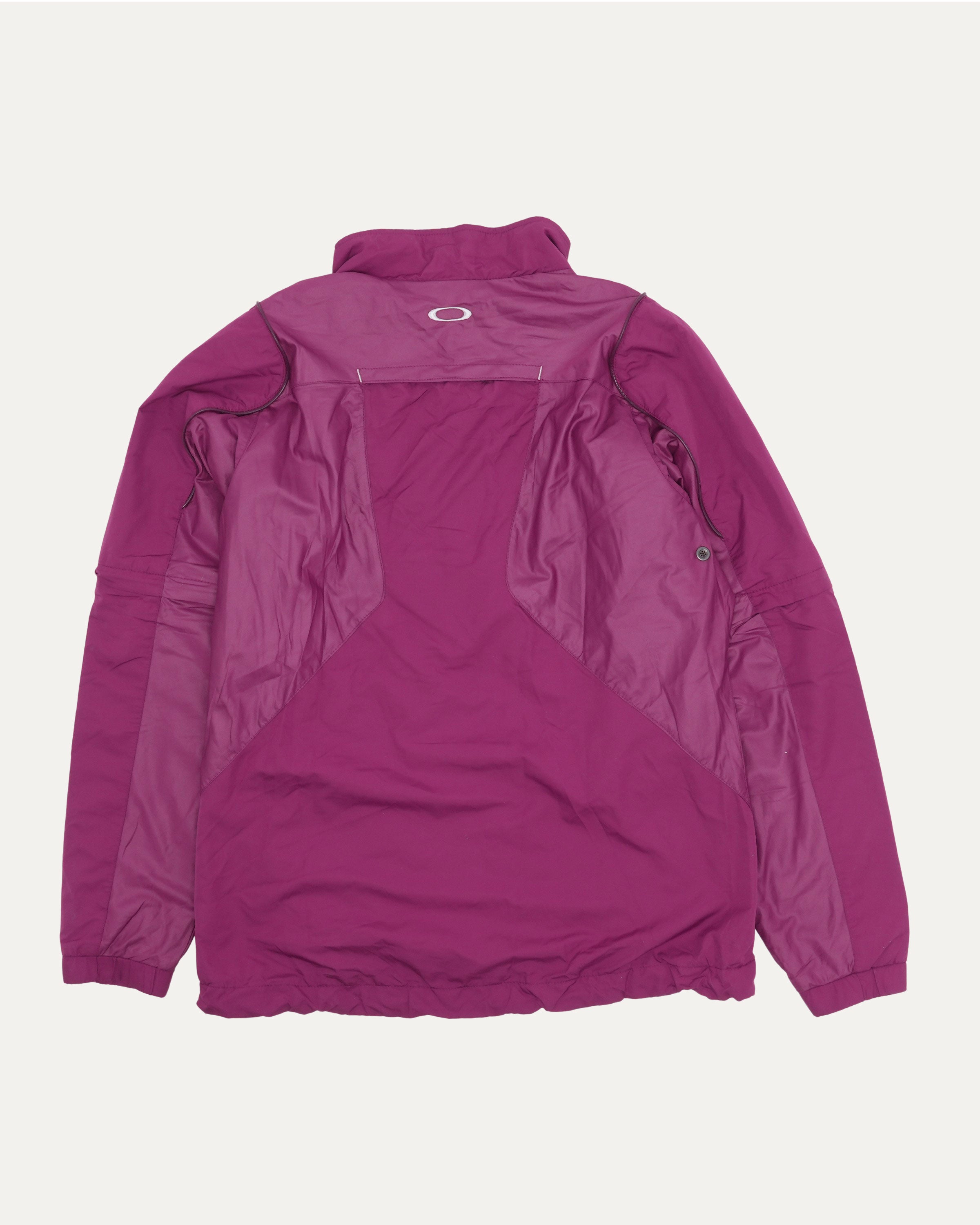 メンズウェア OAKLEY(XL) SKULL REVERSIBLE WIND JACKET オークリー(OAKLEY) ゴルフウェア ブルゾン SKULL REVERSIBLE WIND