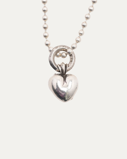 Heart Pendant with Ball Chain
