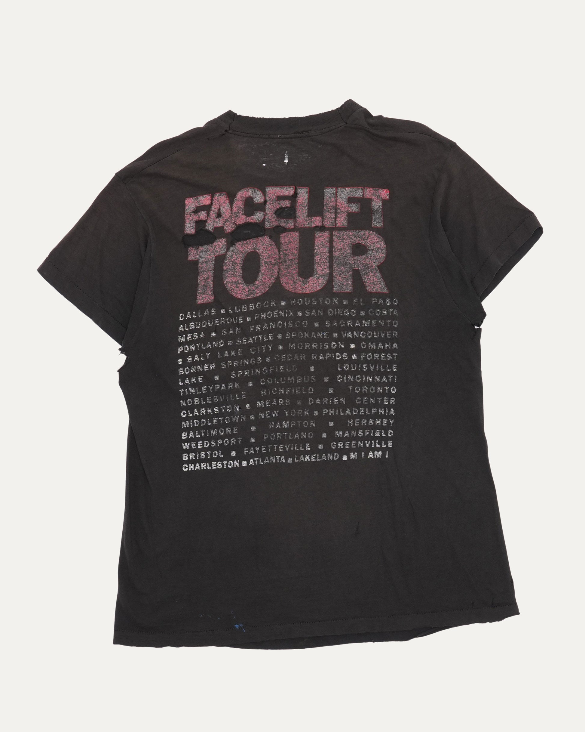 Alice In Chains Facelift Men's T-Shirt - Official Band Merch Black Tee