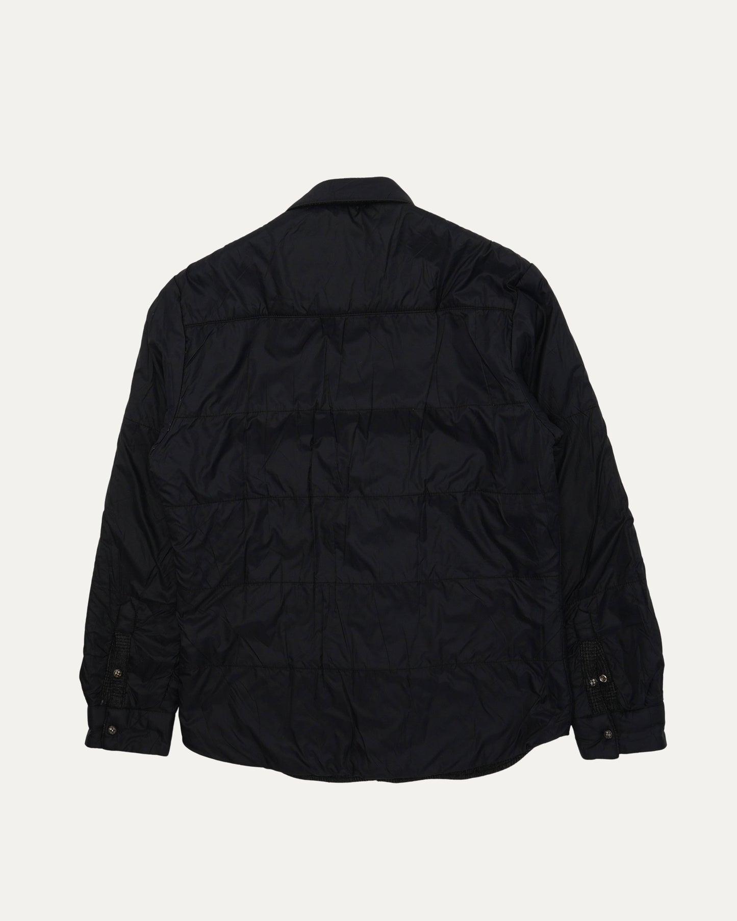 Reversible Plaid Insulated Shirt Jacket