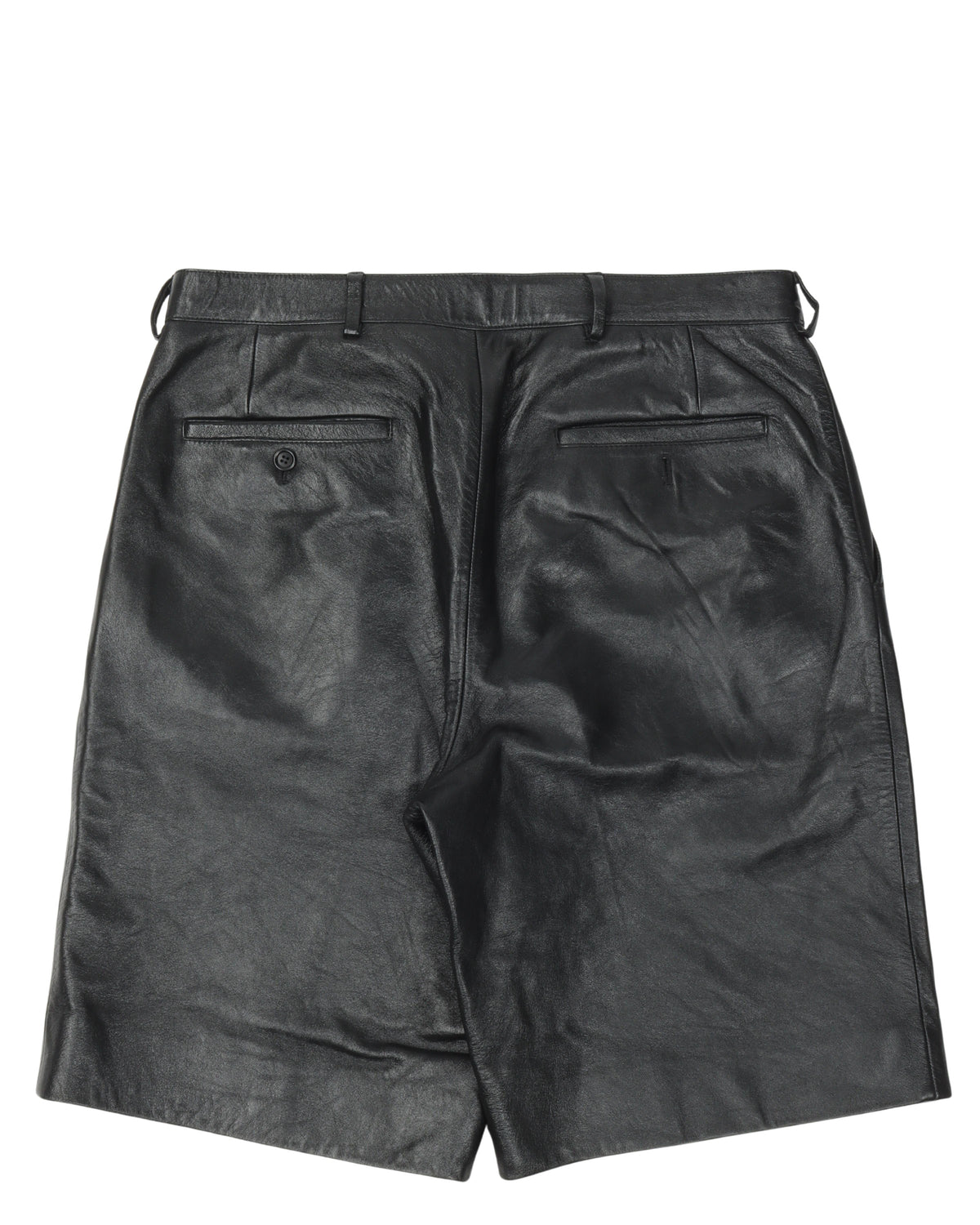 Lamb Leather Shorts