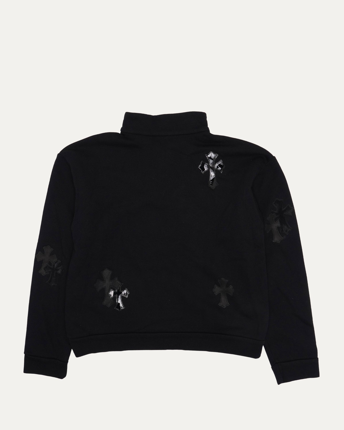 Paper Jam Cross Patch Quarter Zip Sweatshirt