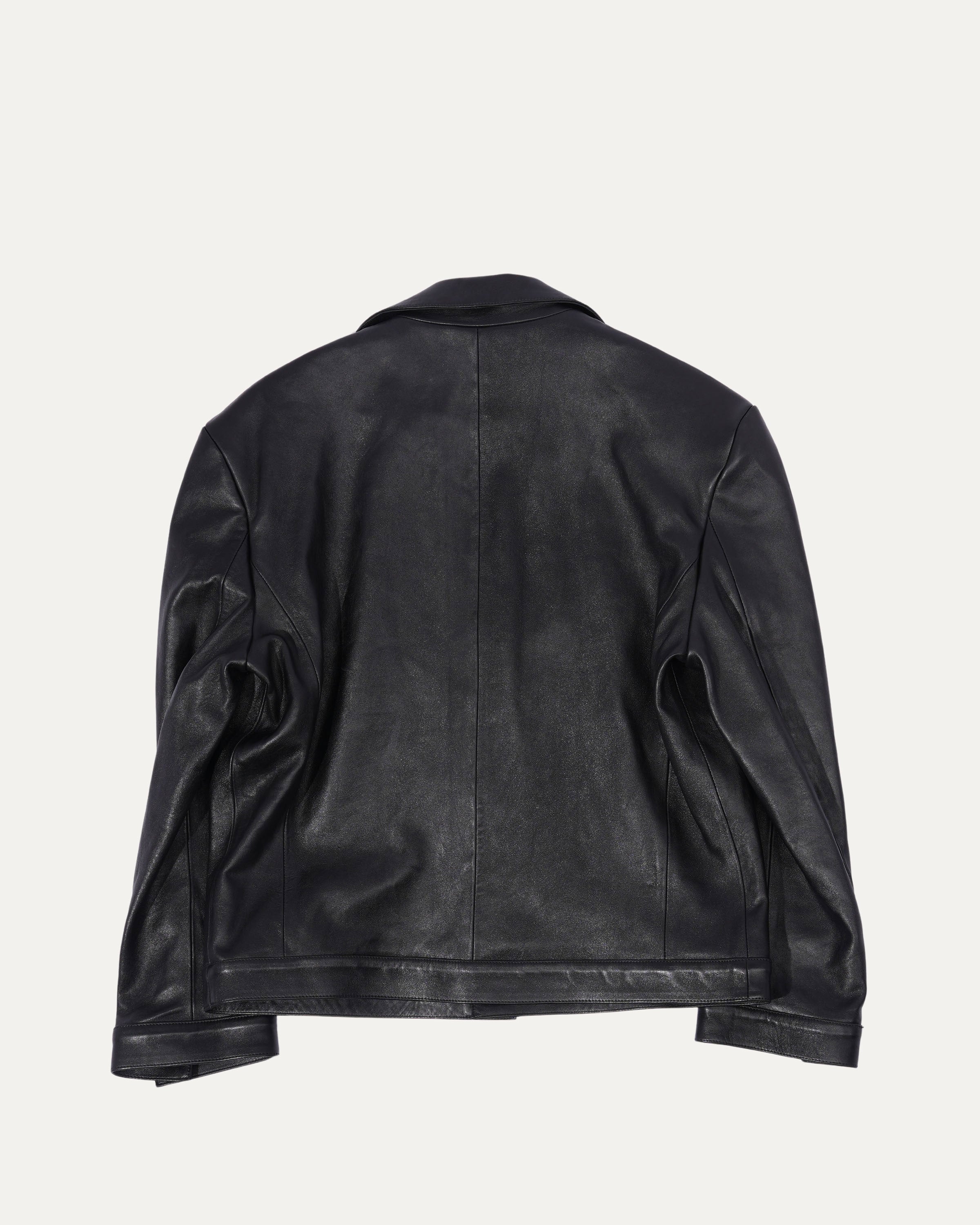 SS24 Divorce Leather Jacket