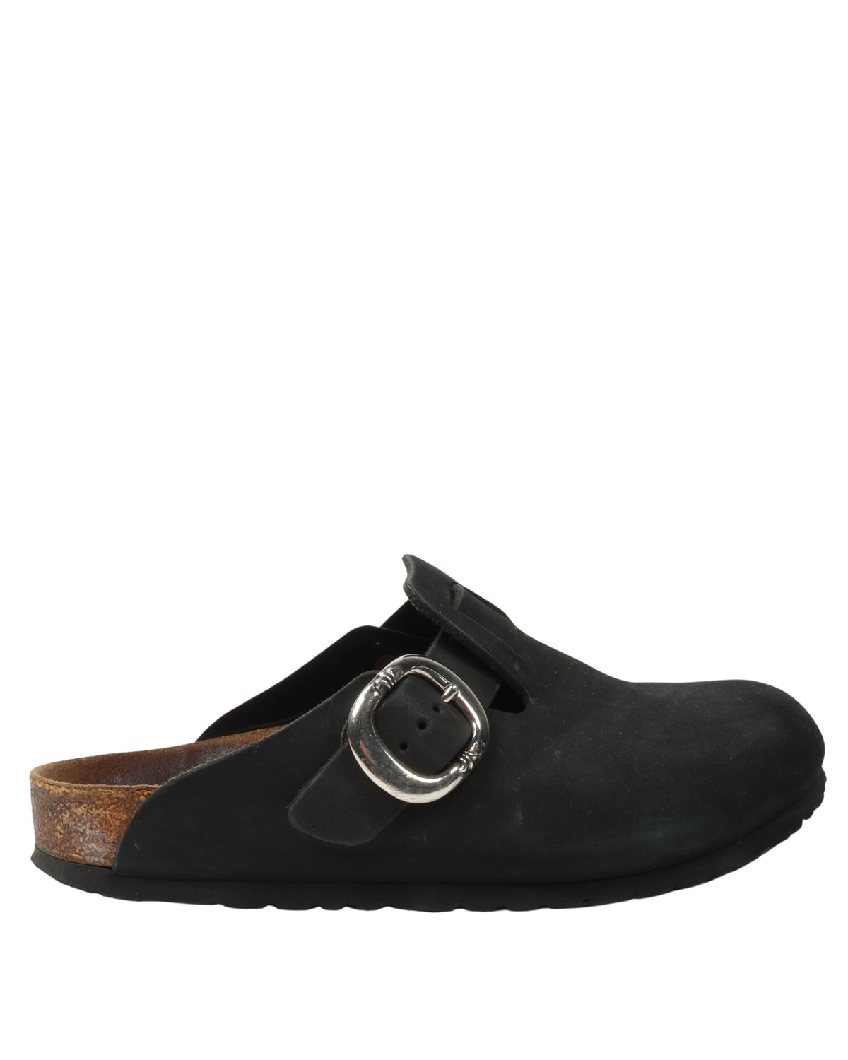 Birkenstock Boston Nubuck Leather Mules