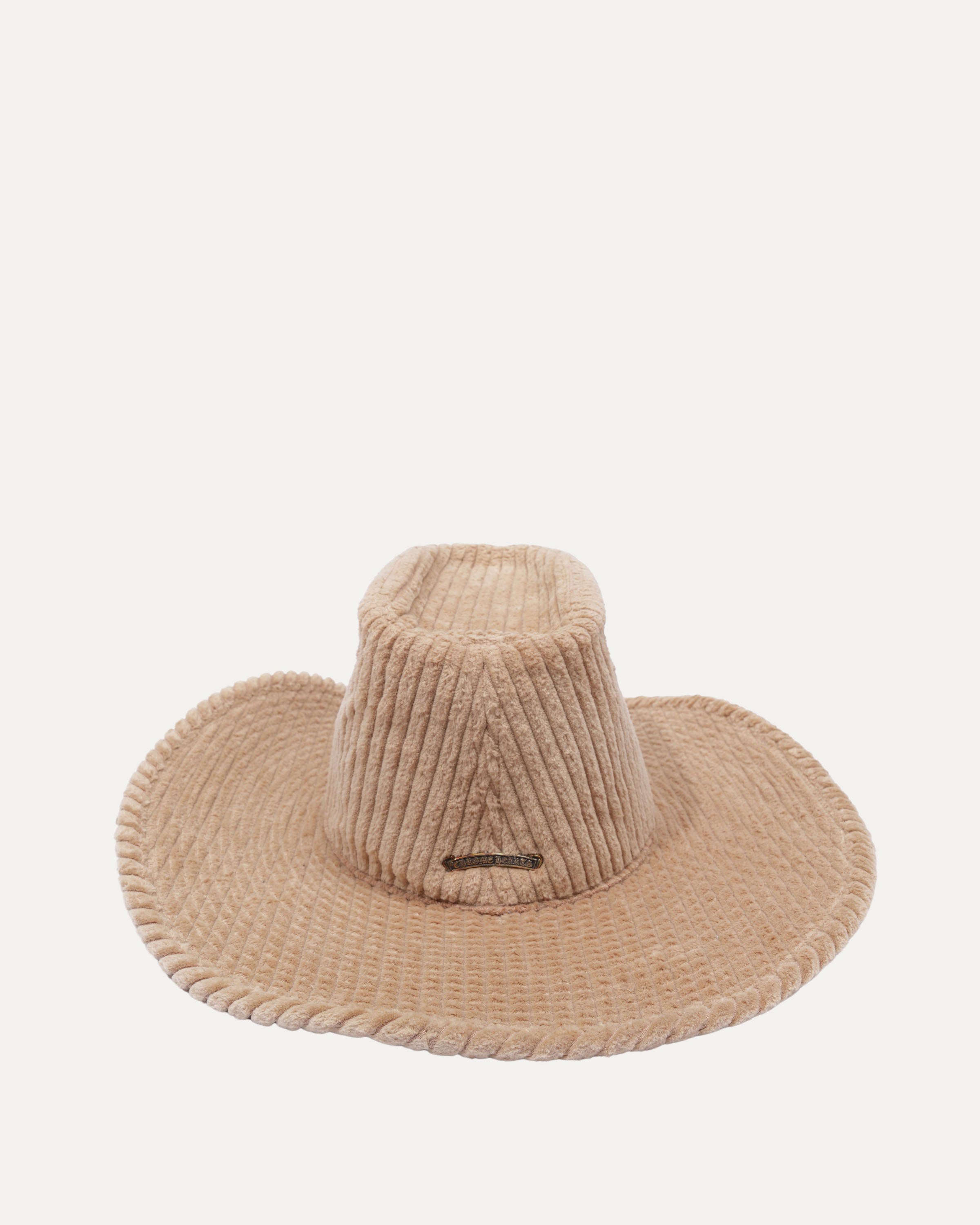 Matty Boy Chomper Patch Corduroy Cowboy Hat