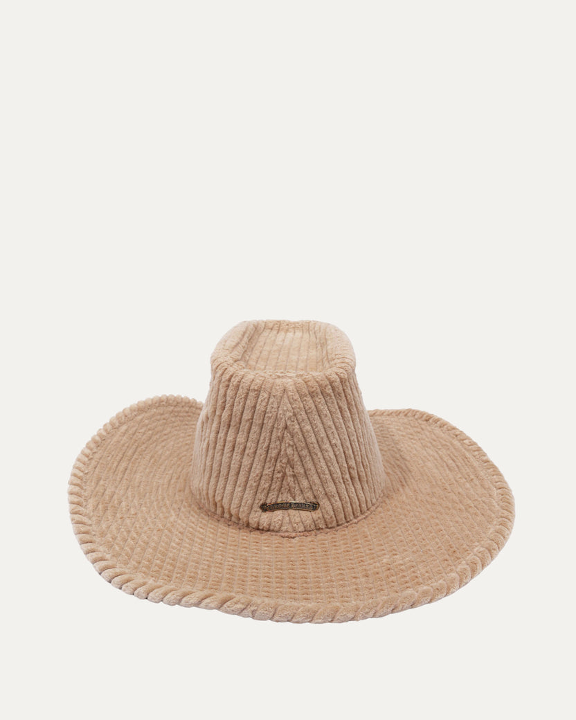 Matty Boy Chomper Patch Corduroy Cowboy Hat