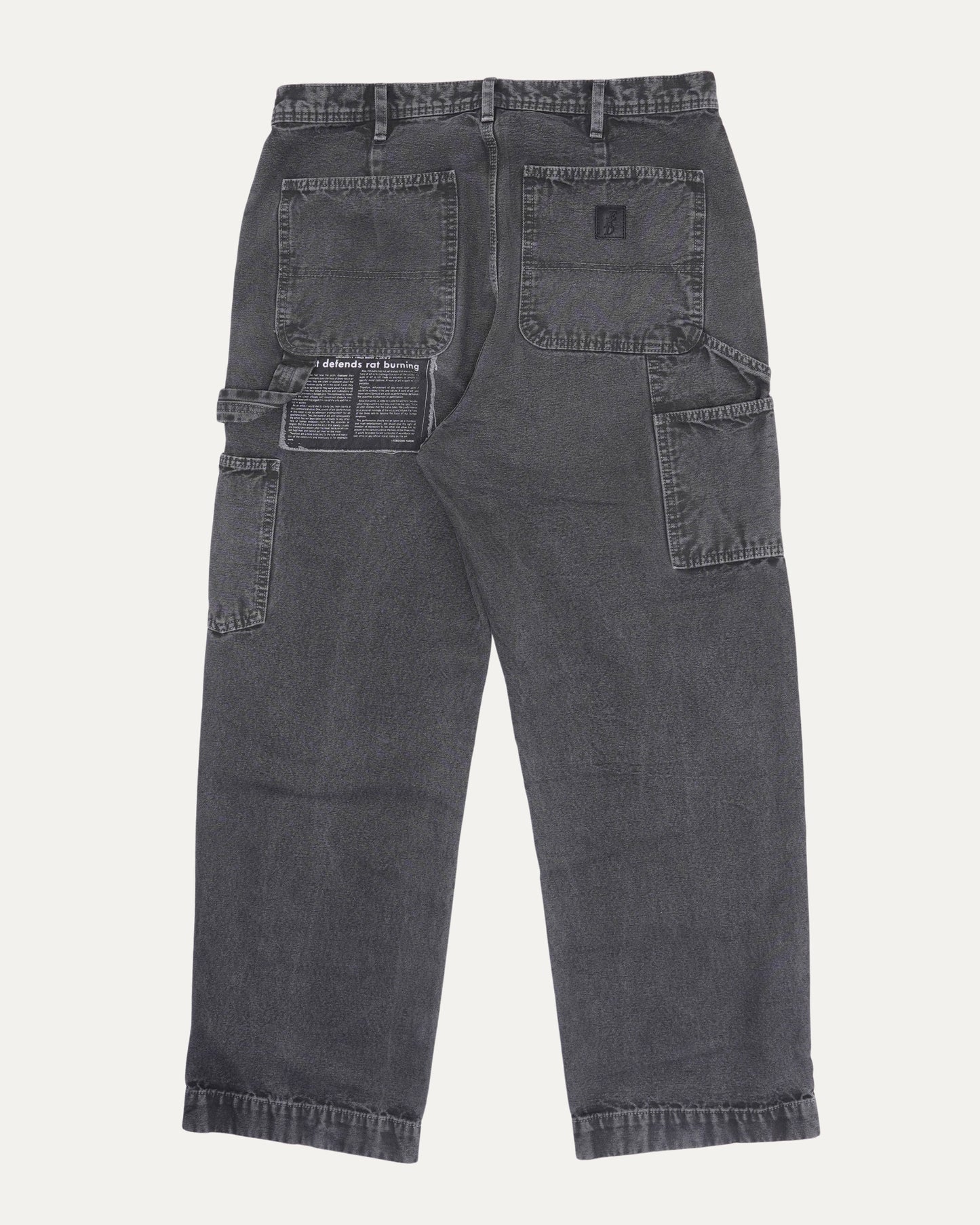 Seoul Exclusive Assemblage Paint Pants