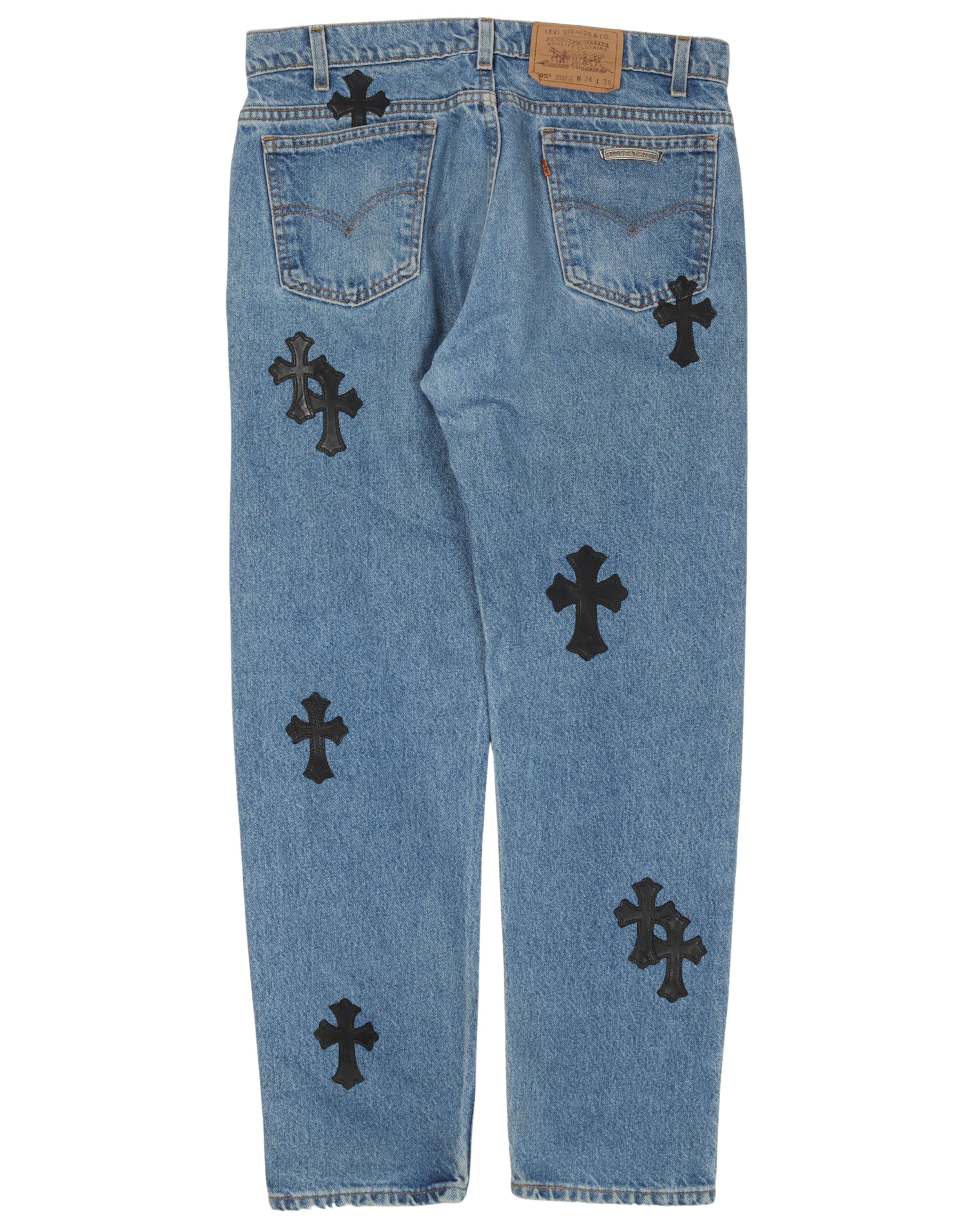 Levi's Leather Cross Jeans
